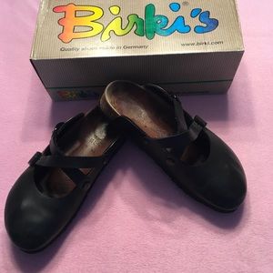 Birkenstock Birki’s Dorian black clog size 7